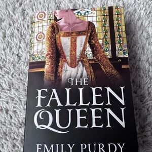 🎆🎇3for$9 Tudor Historical Fiction-The Fallen Queen by Emily Purdy - Paperback